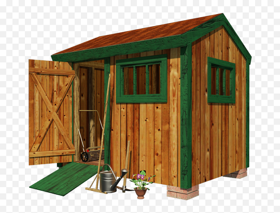 Download Garden Tool Shed Plans Mary - Tool Shed Shed Clipart Png,Shed Png