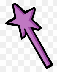 Purple Magic Wand - png
