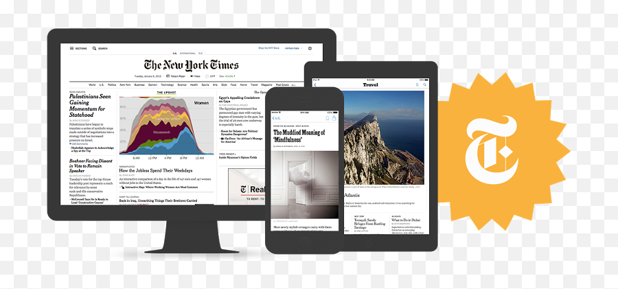 New York Times Subscriptions - New York Times Digital Png,New York Post Logo