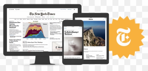New York Times Subscriptions - Digital png