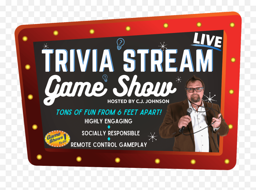 To Go Events Trivia Stream Live - Inperson Socially Gentleman Png,Hq Trivia Logo