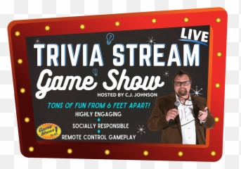 To Go Events Trivia Stream Live - InPerson Socially Gentleman png