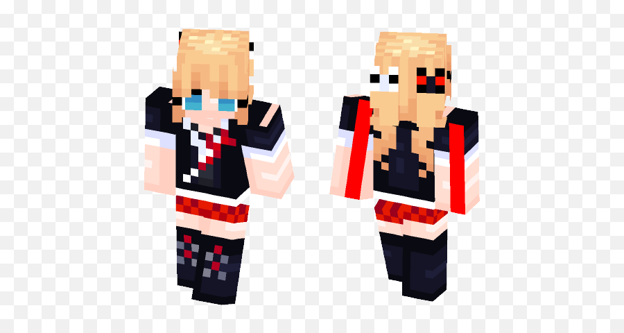 Download Junko Enoshima Minecraft Skin - Frank Iero Minecraft Skin Png,Junko Enoshima Transparent