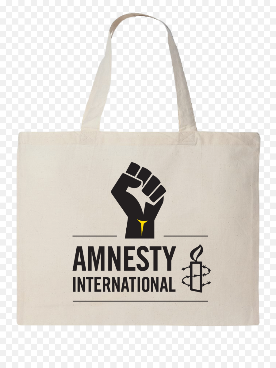 Social Justice Fist Tote - Tote Bag Png,Amnesty International Logo