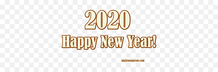 Pin - Happy Nye 2020 Transparent Logo,Happy New Year 2020 Png