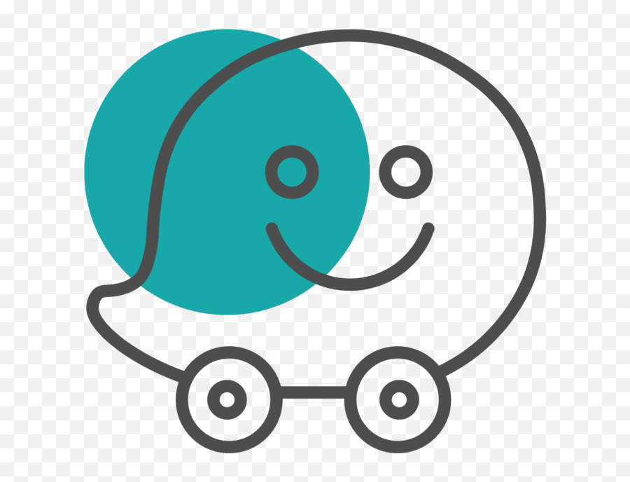 Waze Logo - Advertising Png,Waze Logo