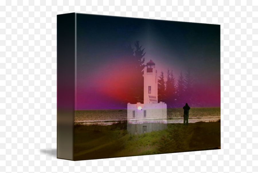 West Coast Lighthouse Silhouette By Maggie Speights - Beacon Png,Lighthouse Silhouette Png
