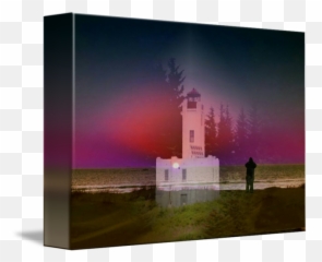 West Coast Lighthouse Silhouette By Maggie Speights - Beacon png