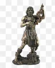 Greek God - Hephaestus Statue WU1122 by Medieval Transparent png