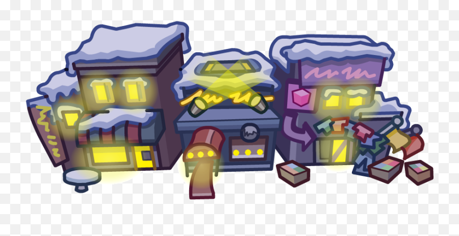 Club Penguin Rewritten Cheats 2021 - Club Penguin Plaza Map Png,Penguins  Icon - free transparent png images 