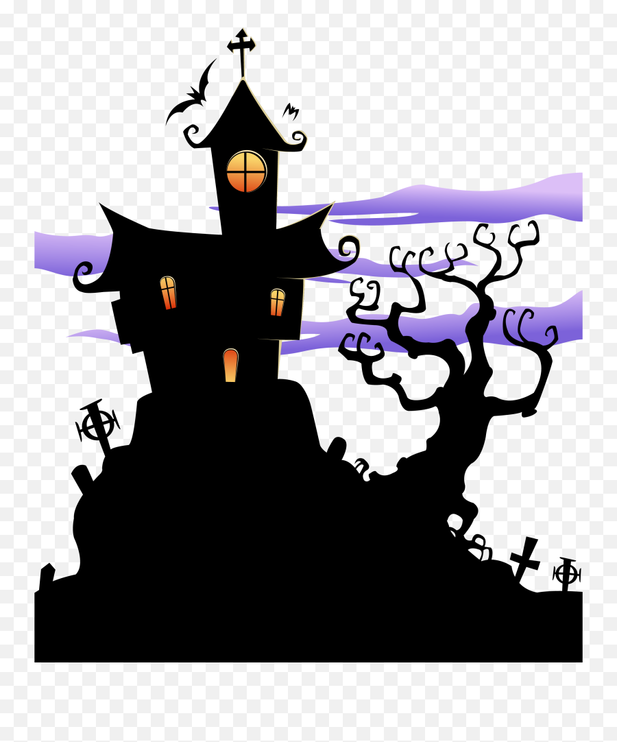 Haunted House Clipart Clear Background Png Transparent