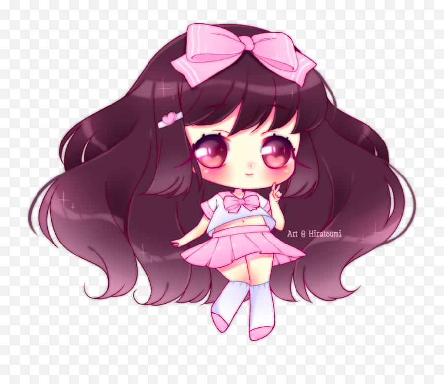 Download Hd Anime Chibi Cute Png - Chibi Anime Cute Girl Drawing,Cute Anime  Png - free transparent png images 