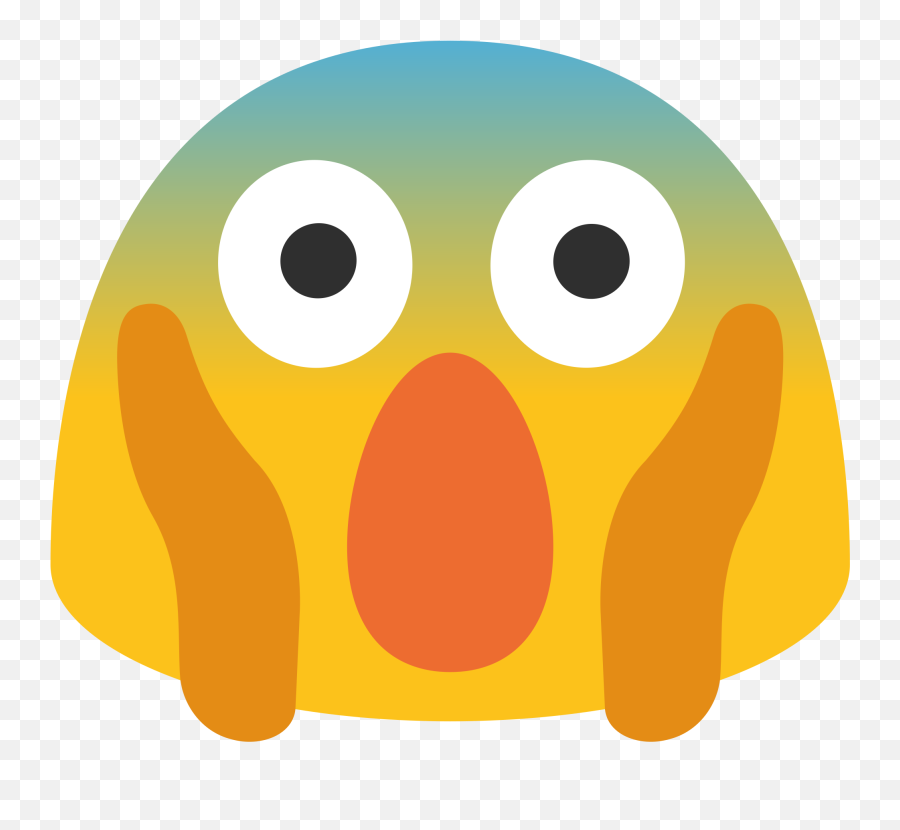 Emoji U1f631 - Face Screaming In Fear Emoji Android Png,Scared Emoji Png