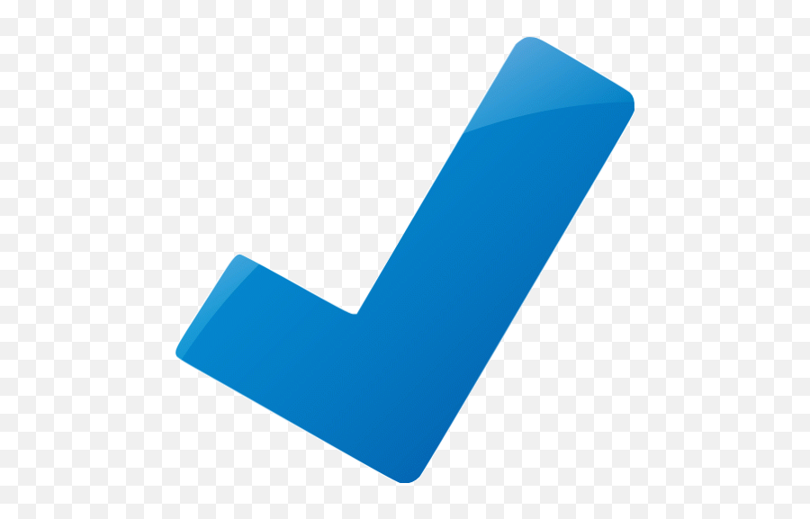 Web 2 Blue Check Mark Icon - Check Icon Color Blue Png,Check Mark Icon Transparent Background