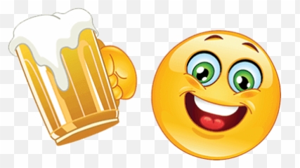 Beer Smiley Png Image With Transparent Background Emoticon - Smileys