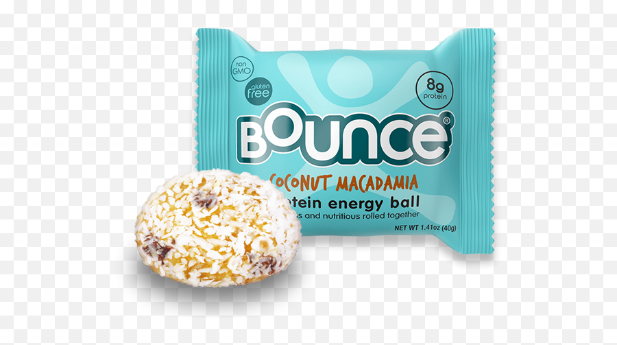 Coconut Macadamia Protein Energy Ball - Bounce Protein Energy Ball Png,Energy Ball Png