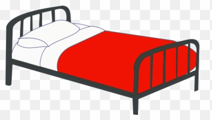 Cartoon Bed Png Download Free Clip Art - Transparent Clipart