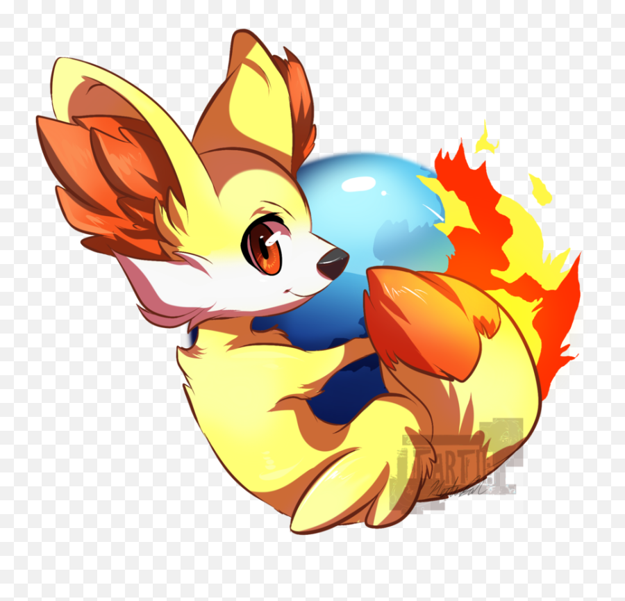 Fennekin Edition - Firefox Pokemon Png,Firefox Icon Anime