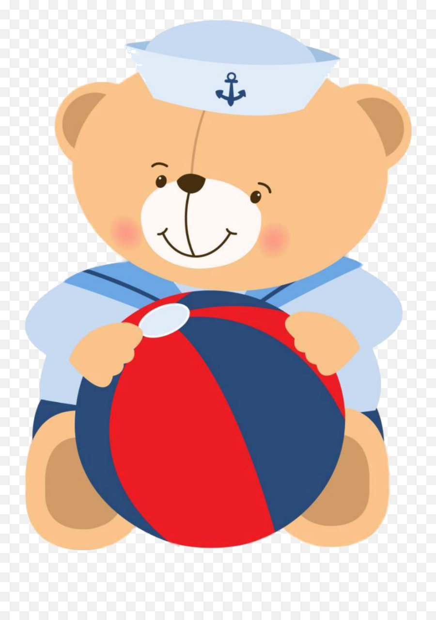 Pilot Clipart Baby Boy - Sailor Bear Png,Baby Boy Png