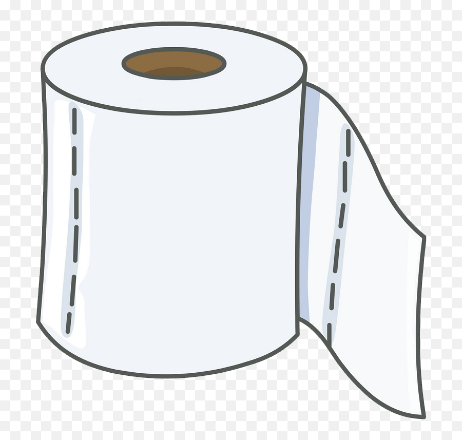 Toilet Paper Clipart Transparent - Clipart World Toilet Paper Clipart Transparent Background Png,Paper Towel Icon White Png