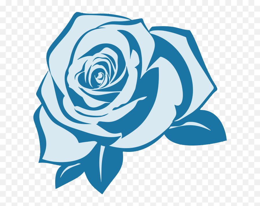 Blue Rose Png - Blue Rose Rose Tattoo Transparent Rose Clip Art Black And White,Rose Tattoo Png