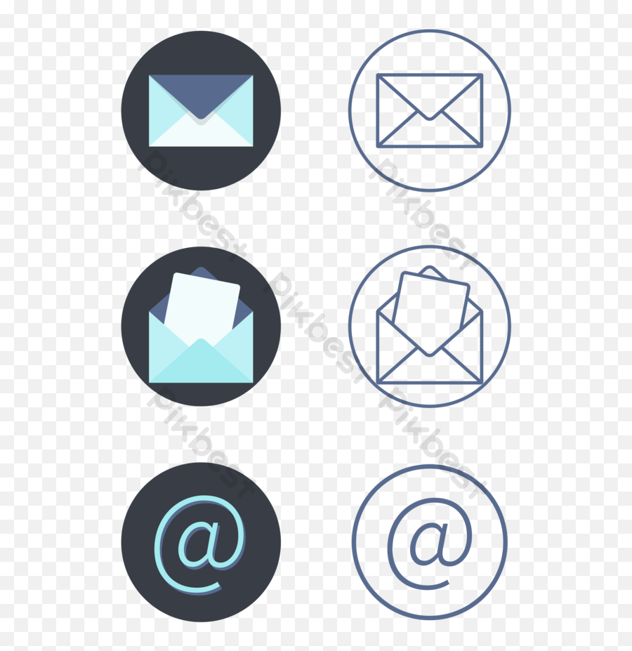 Creative E - Mail Icon Free Png Transparent Layer Ai Free Vertical,Phone Mail Icon