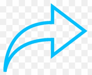 Outline Arrow Free Download Skypng - Clipart Curved Arrow