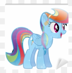 Wall Mural Rainbow Dash - PIXERSUS My Little Pony Crystal Empire png