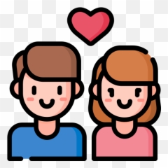 Couple - Free people icons Cute Icon Png
