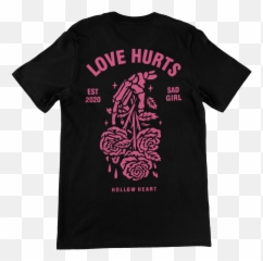 Sad Girl - Short Sleeve png