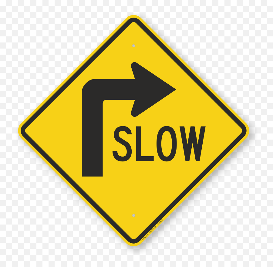 Slow Down And Take It Easy Sign Arrow Symbol K6445r Weave Area Png - > Arrow Icon
