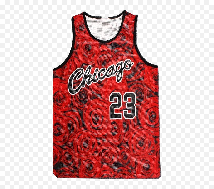 Chicago Roses Michael Jordan 23 Jersey Png