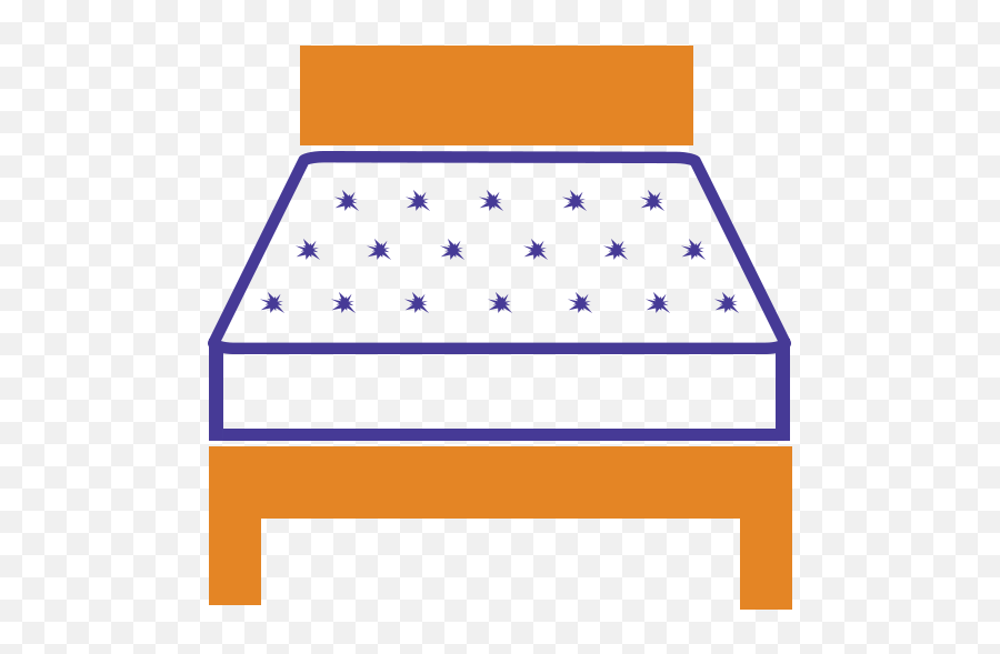 Mattress Icon Clipart - Full Size Clipart 5438029 Horizontal Png,Crib Icon