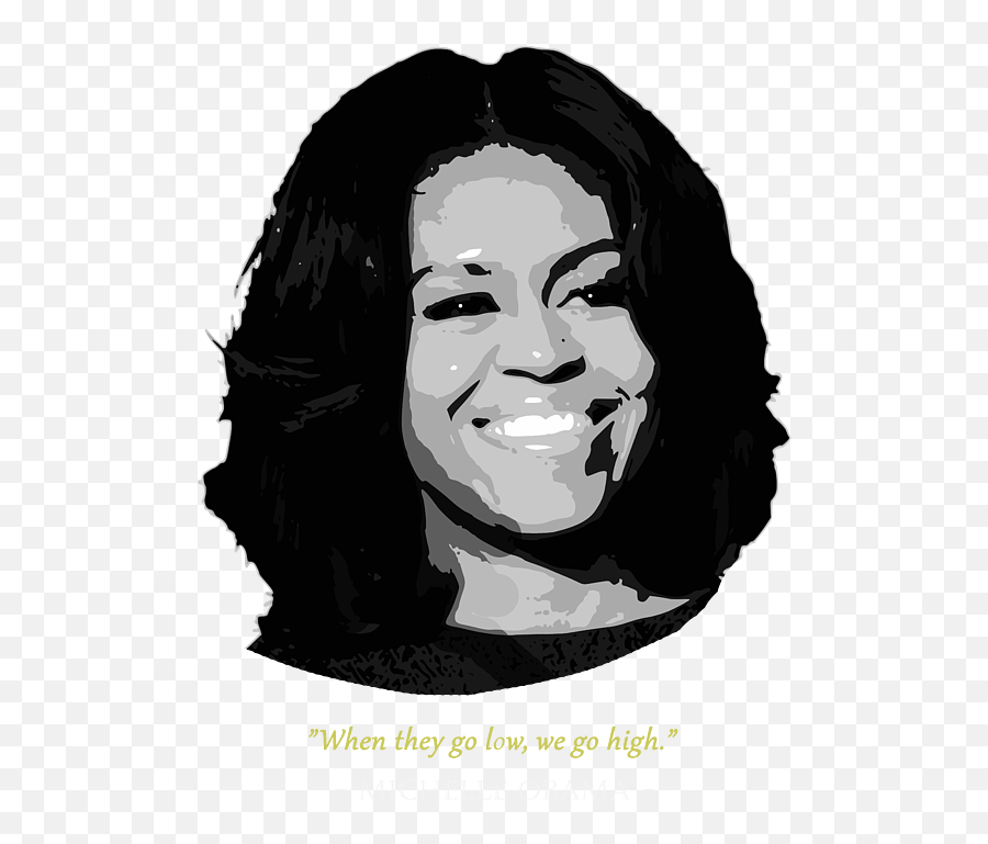 Michelle Obama Quote Kids T - Shirt For Sale By Filip Schpindel Michelle Obama Art Png,Obama Icon Poster