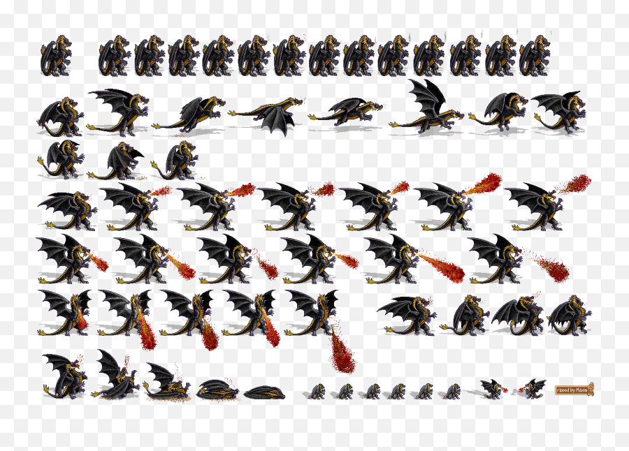 Pc Computer - Heroes Of Might And Magic 2 Black Dragon Heroes 2 Black Dragon Png,Black Dragon Png