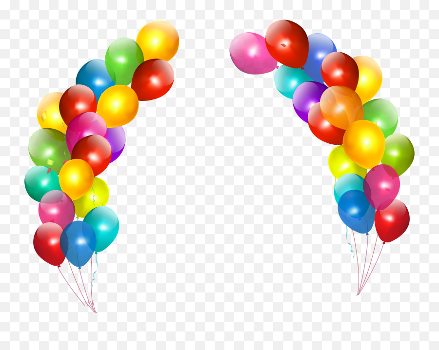 Free Birthday Balloons Download - Birthday Transparent Background Png,Birthday Cake Clipart Transparent Background
