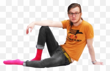 Download Sitting - Skalgubbar Pizza Man Full Size Png Stock Image People Png,Sitting Man Png