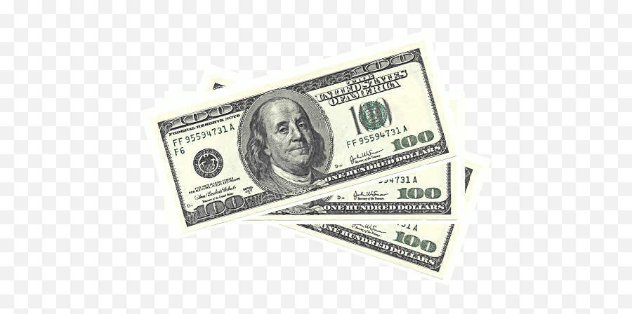 United States One Hundred - 100 Dollar Bill Transparent Png,Hundred Dollar Bill Png