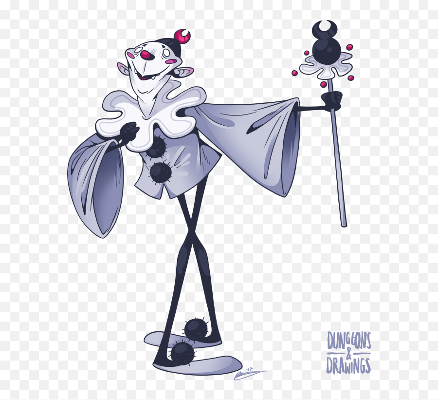 Dungeons And Drawings Gray Jester - Cartoon Png,Jester Png