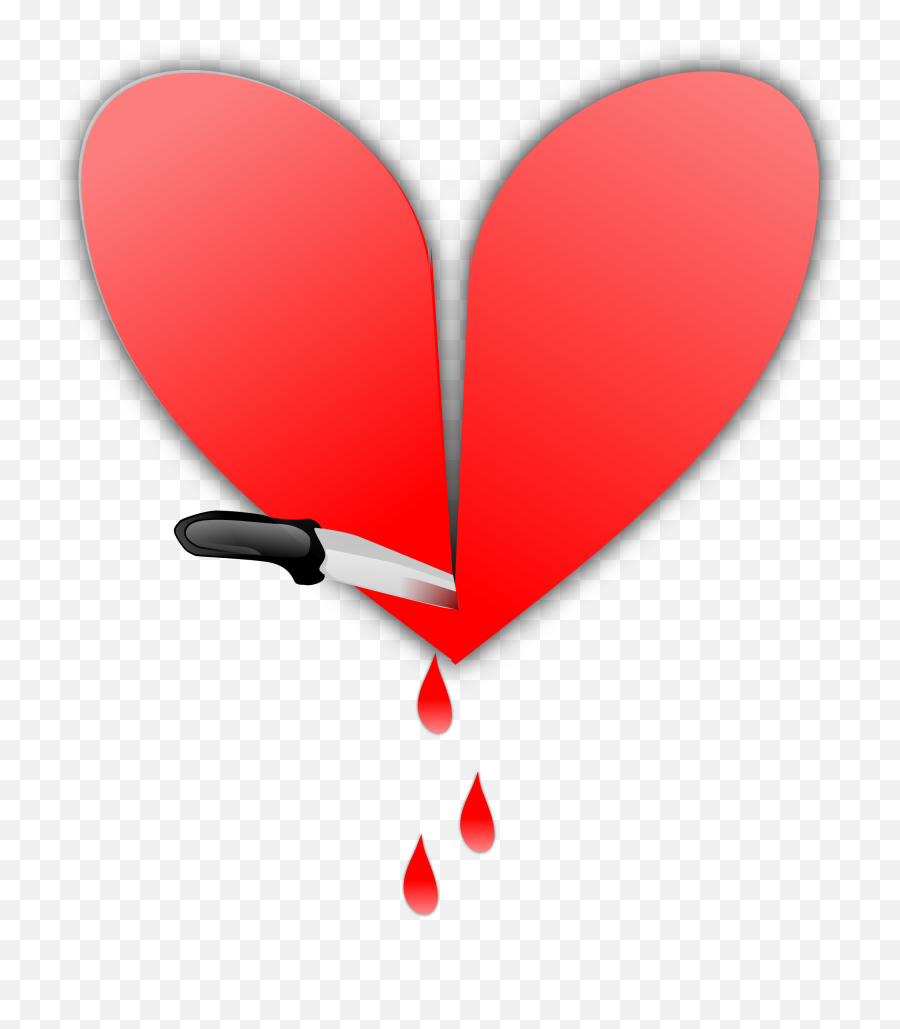 Broken Heart Png Hd Mart - Heart Broken Png Gif,Love Heart Png