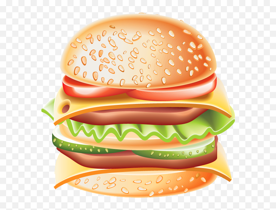 Whopper Fast Food Hamburger - Hamburger Png,Hamburger Transparent