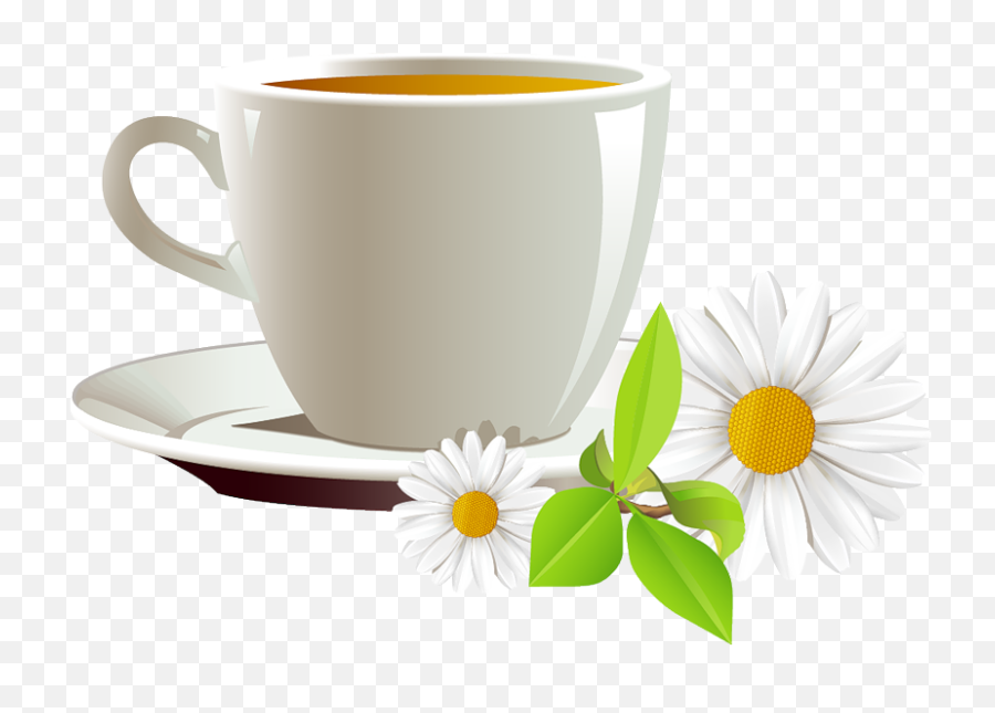 Download Hd Coffee Clipart Illustration Png - Tea Cup Coffee Hot Tea Good Morning Cup Of Tea,Coffee Clipart Png