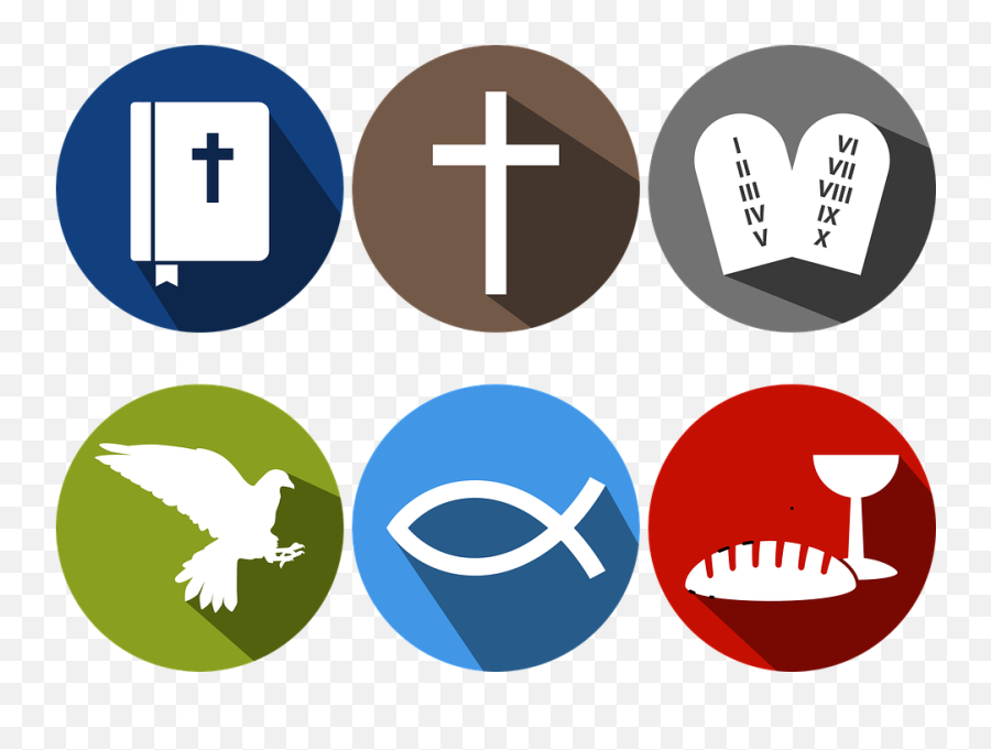 Bible Jesus Christ - Christian Symbols Png,Bible Vector Png