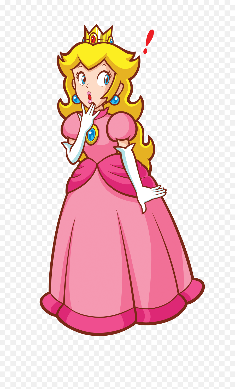 Download Pink Flower Peach Mario Super Princess Hq Png Image - Super Princess Peach Ds,Pink Flower Transparent Background