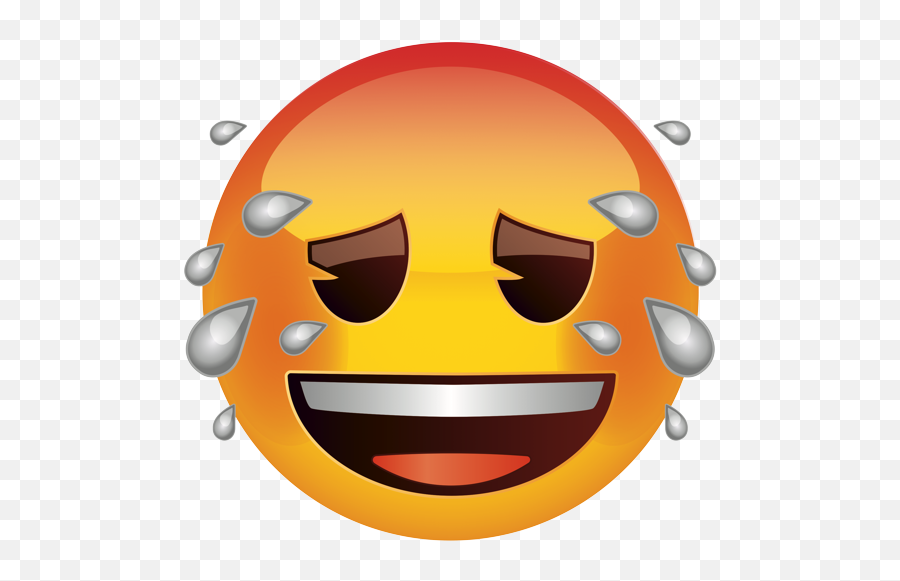 Emoji U2013 The Official Brand Hot Face Variant Sweating - Smiley Png,Cowboy Emoji Png