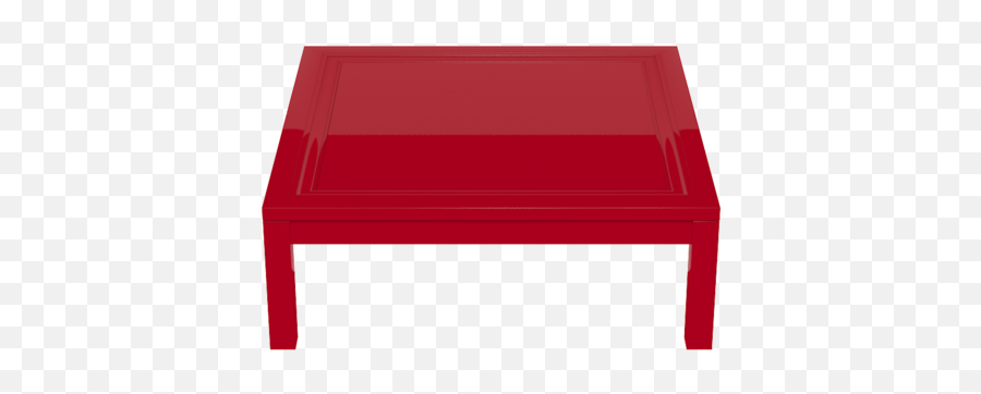 Malibu 52 Coffee Table - Red Table Cartoon Png,Coffee Table Png