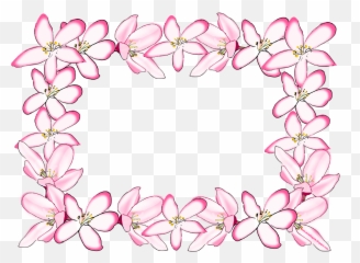 Photo Frame Png Pictures Love Black And Modern Frames - Flower Cherry Blossom Png