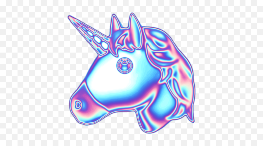 Holographic Sticker Transparent U0026 Png Clipart Free Download - Unicorn Emojis,Hologram Png