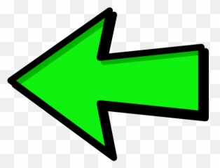 Green Arrow Left - Icon png
