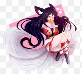 Download Ahri Png Image With No - League Of Legends Ahri Fan Art,Ahri Png